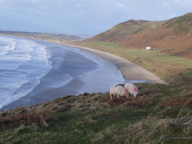 Rhossili Beach In Winter - One Of The World's Top Beaches