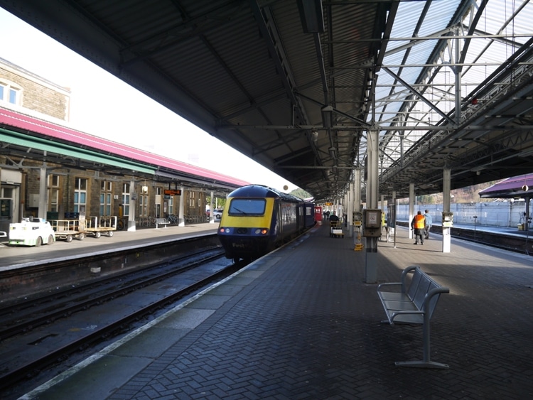 Our First Great Western Train At Swansea Station