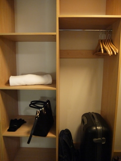 Shelves, Hanging Space & Luggage Space