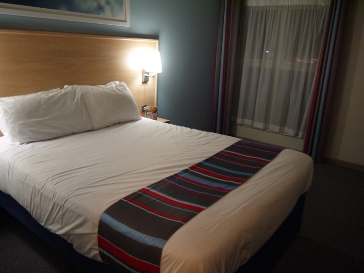 Large & Comfortable Bed At Swansea Central Travelodge