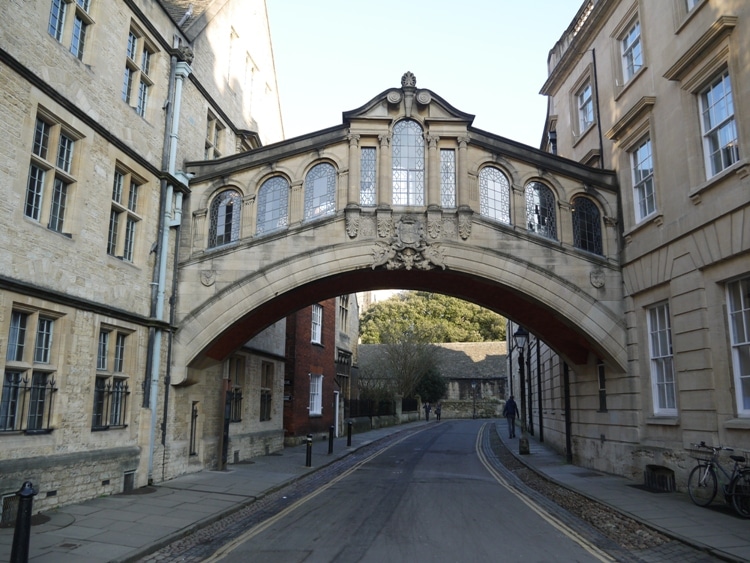 Bridge Of Sighs, part of our Oxford Walking tour