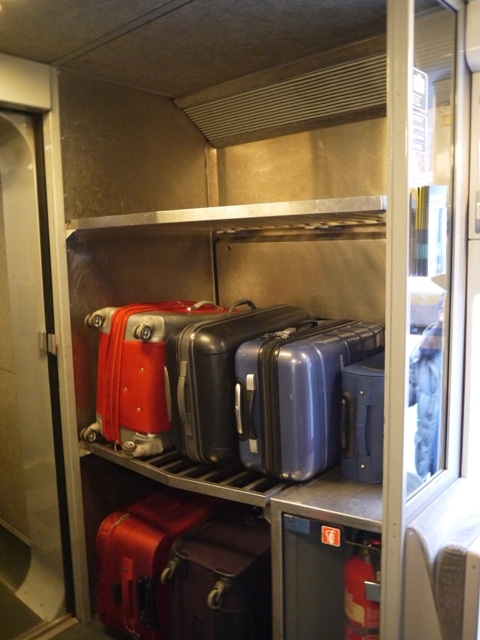 Luggage Rack On Eurostar