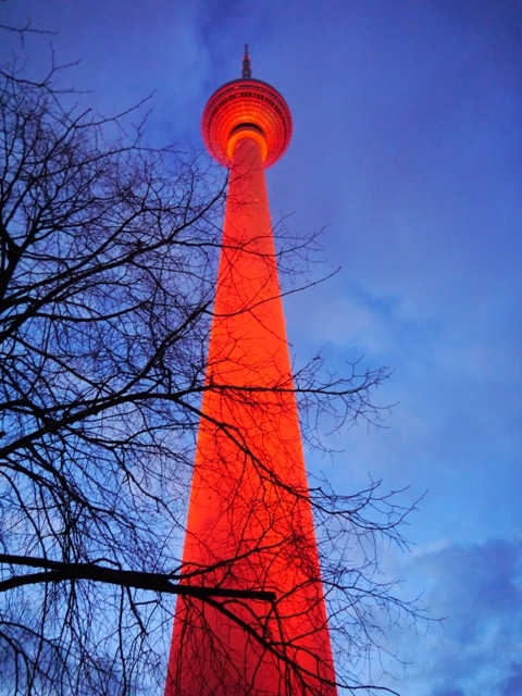 Fernsehturm (TV Tower) At Alexanderplatz, Berlin