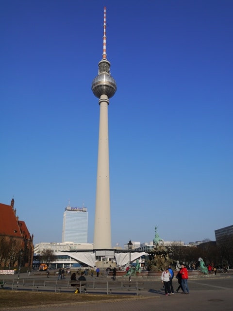 Fernsehturm (TV Tower) At Alexanderplatz, Berlin