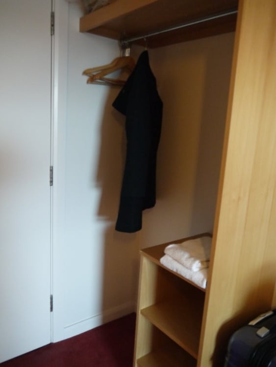 Wardrobe Space At Jurys Inn, Plymouth