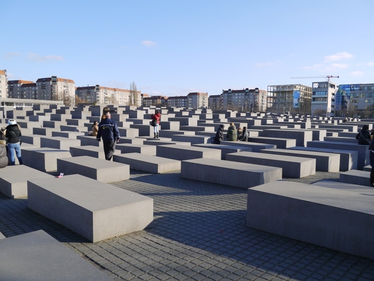 Memorial To The Murdered Jews Of Europe