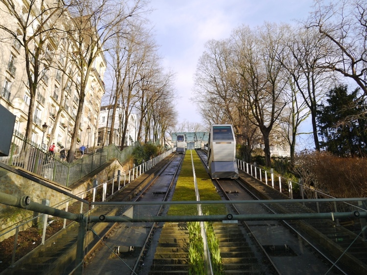 Montmartre Funiculaire To Sacre Coeur