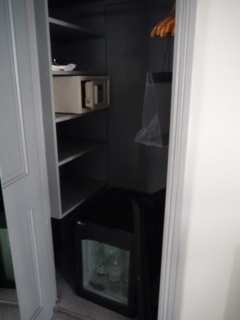 Wardrobe, Minibar & Safety Deposit Box