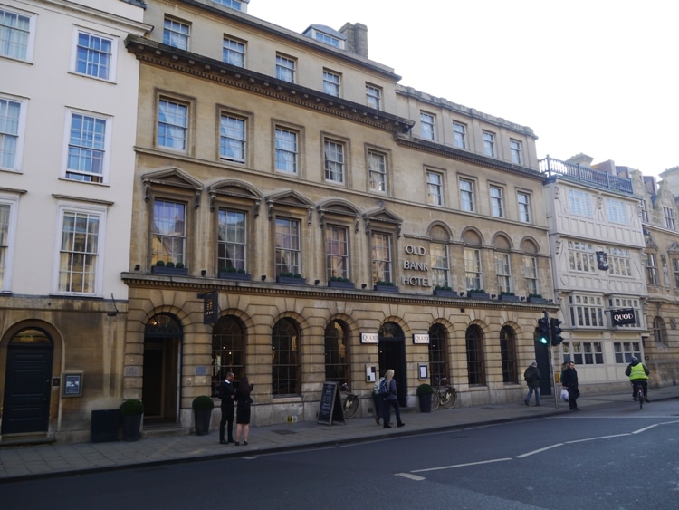 Old Bank Hotel, Oxford