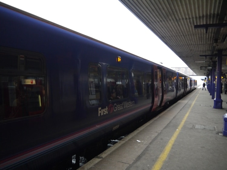 First Great Western Oxford To London Train