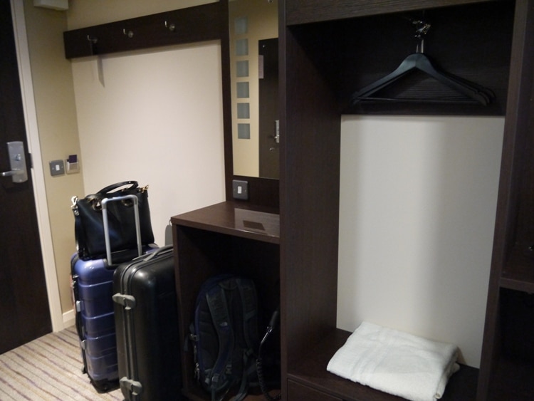 Luggage Storage & Wardrobe At Premier Inn, Cambridge