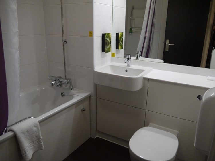 Bathroom At Premier Inn, Cambridge