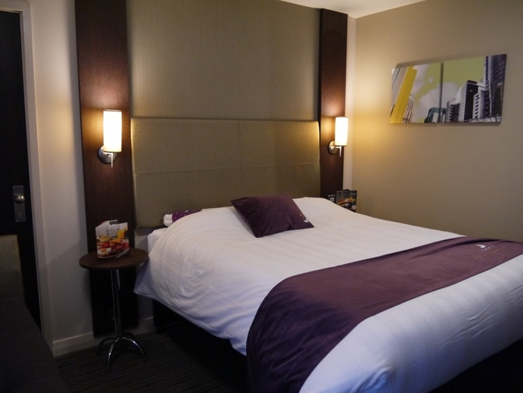 Comfortable Bed At Premier Inn, Cambridge