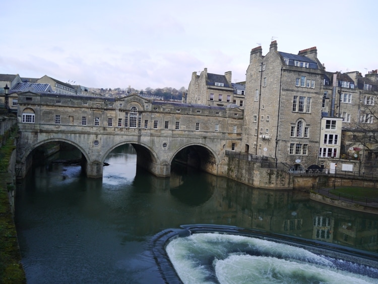 Pulteney Bridge & Weir, Bath, England