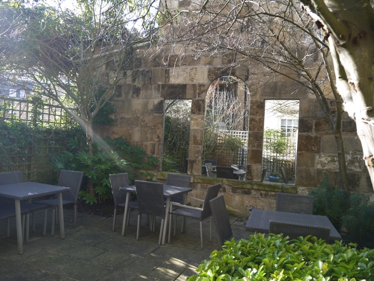 Outside Seating At Queensberry Hotel, Bath