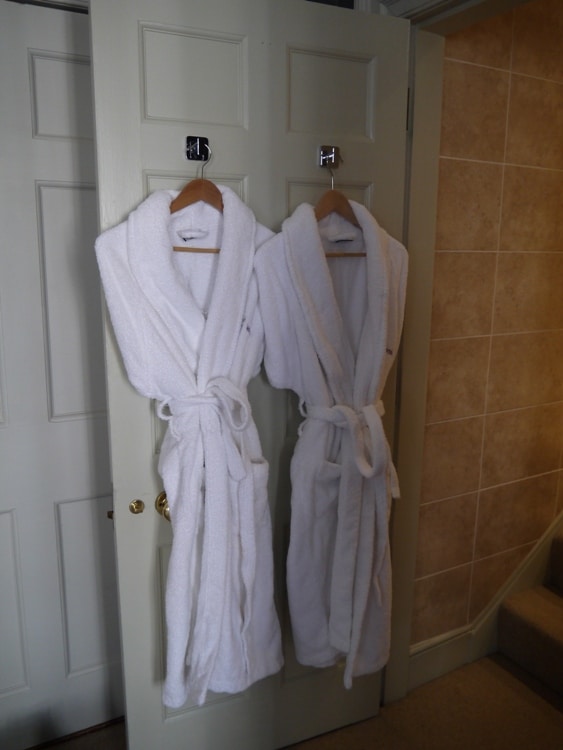 Bathroom Robes At Queensberry Hotel, Bath