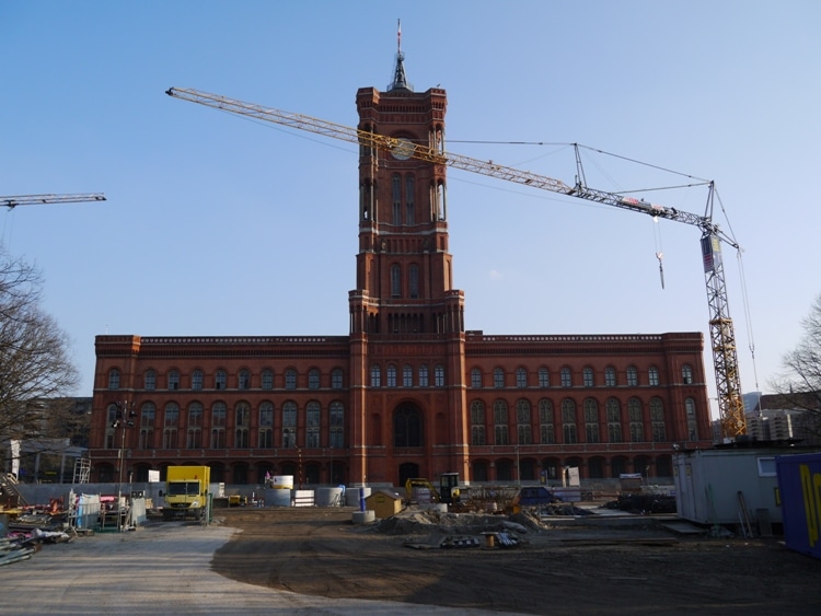 Rotes Rathaus, Alexanderplatz, Berlin