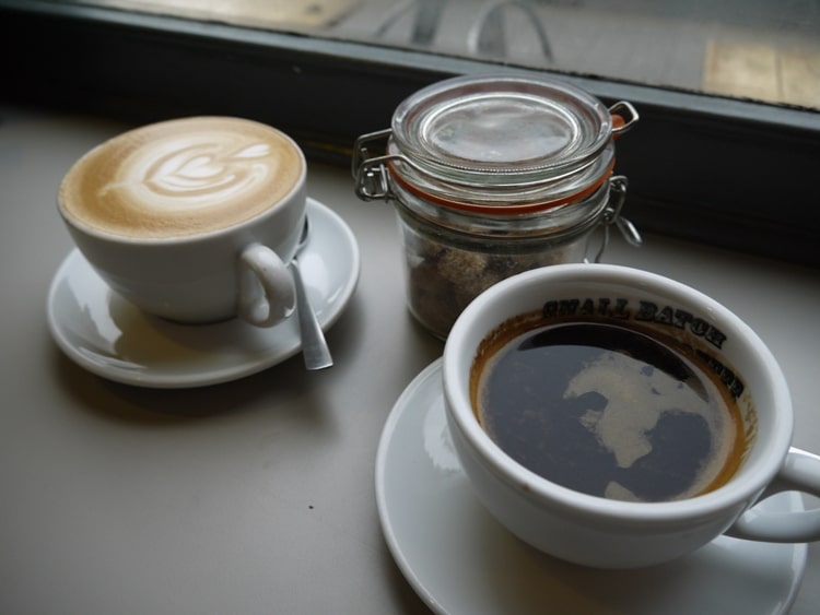 Excellent Coffee At Small Batch Coffee Company, Seven Dials, Brighton