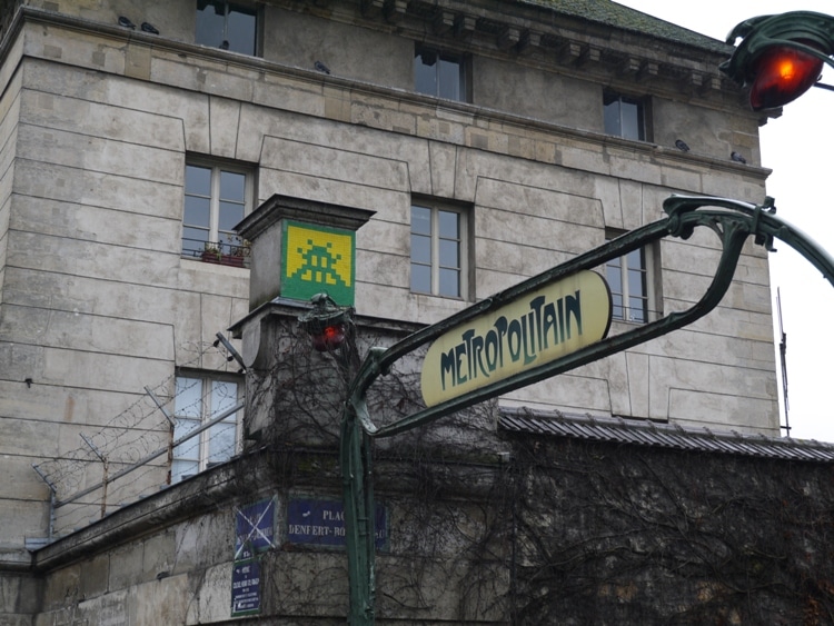 Space Invader, Denfert-Rochereau, Paris, France