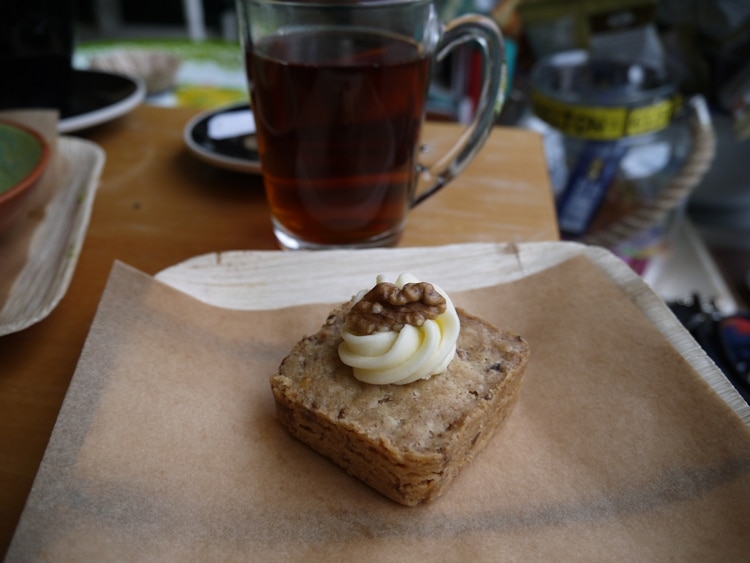 Gluten-Free Carrot Cake At Vegabond, Amsterdam