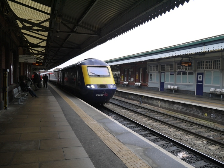 First Great Western Inter-City Train To Plymouth