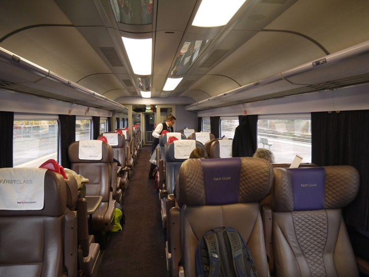 FGW First Class Carriage