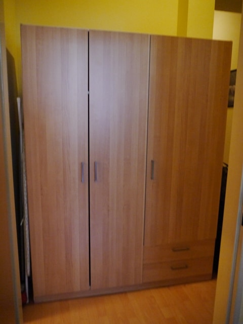 Large Wardrobe At Our Airbnb Apartment In Prague