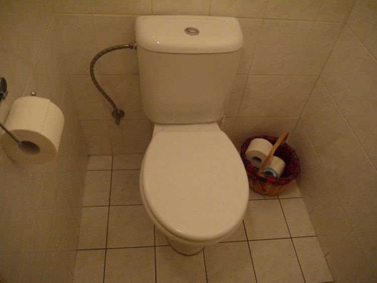 Separate Toilet At Our Airbnb Apartment In Prague