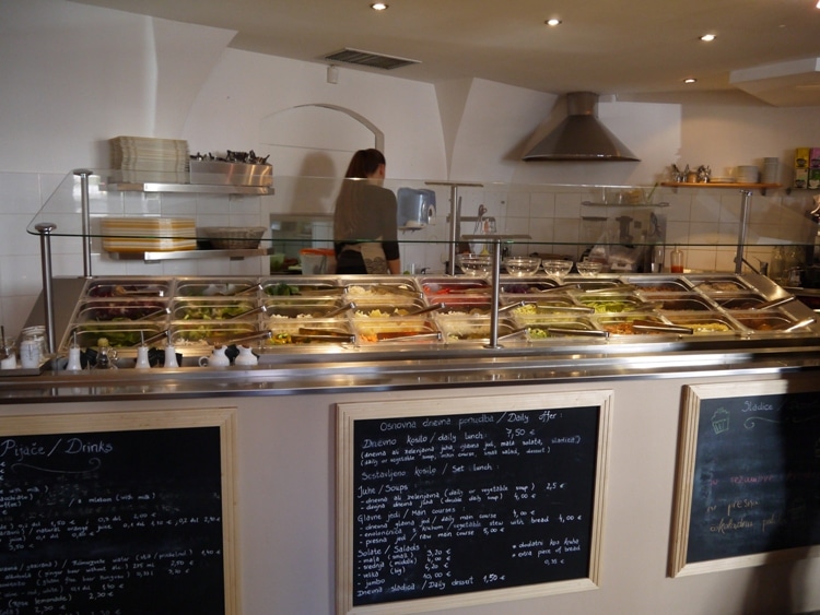 Choice Of 27 Salads At Ajdovo Zrno, Ljubljana