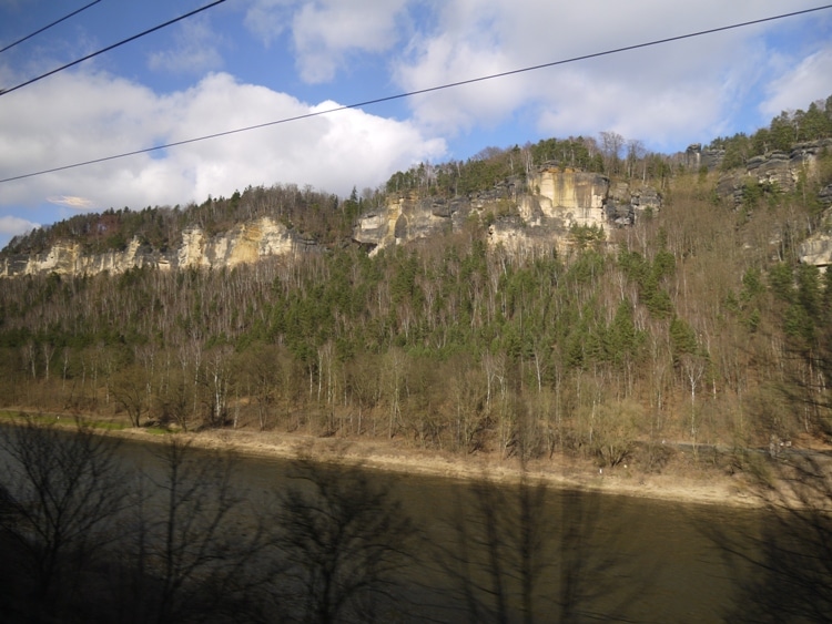 Fantastic Scenery Along The River Elbe