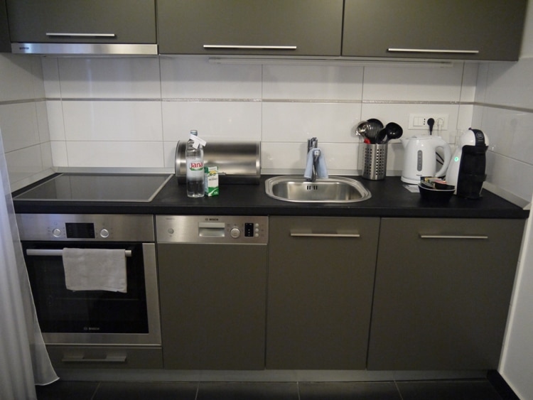 Kitchen At Divota Apartment Hotel, Split