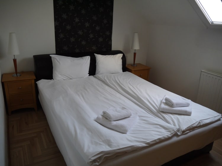 Bedroom 1 At Gozsdu Court Apartment, Budapest