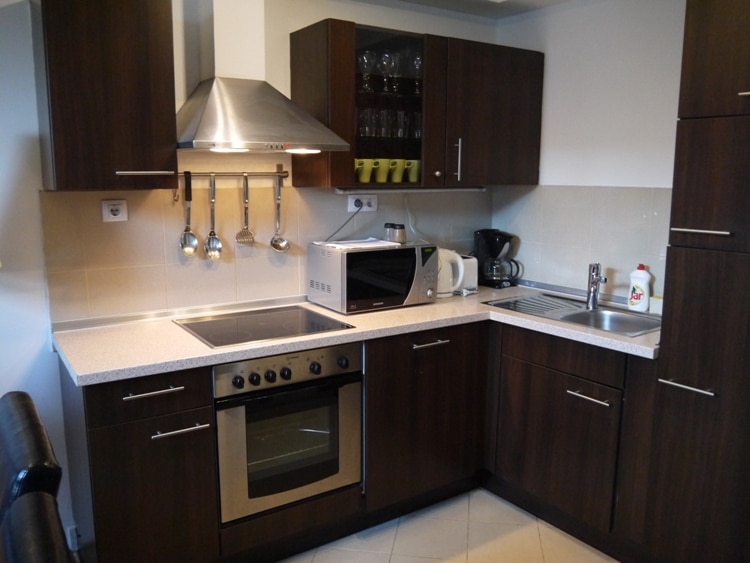 Modern Kitchen At Gozsdu Court Apartment, Budapest