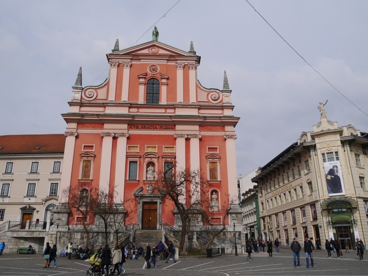 Church At Old Town Square, Ljubljana