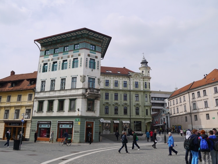 Old Town Square, Ljubljana