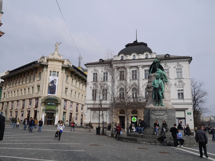 Old Town Square, Ljubljana