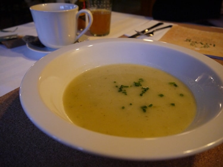 Zucchini Soup At LoVeg Vegan Restaurant, Prague