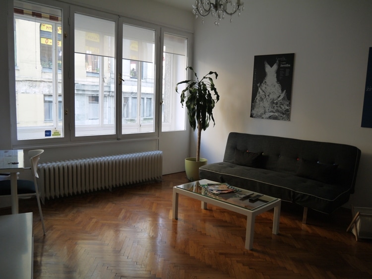 Living Room At Main Square Apartment, Zagreb