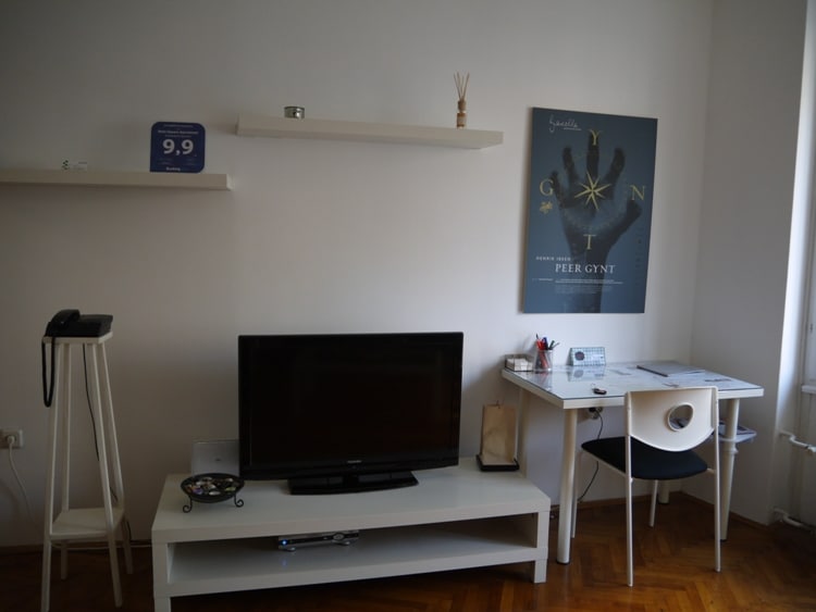 Living Room At Main Square Apartment, Zagreb