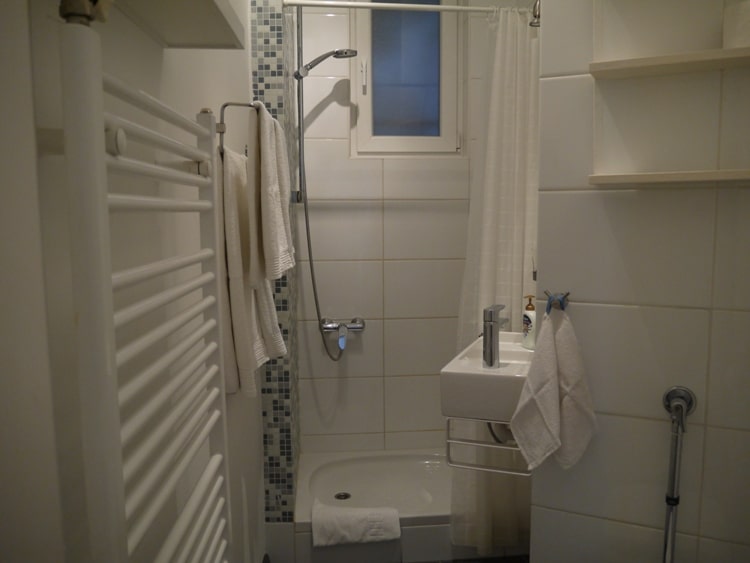 Bathroom At Main Square Apartment, Zagreb