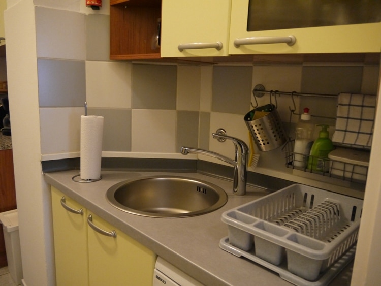 Kitchen At Main Square Apartment, Zagreb