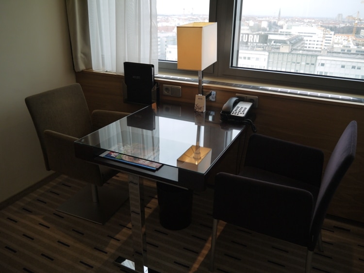 Desk & Chairs At Park Inn, Alexanderplatz, Berlin