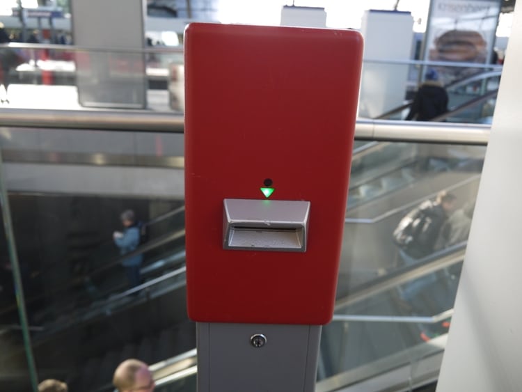 Ticket Validation Machine, Berlin