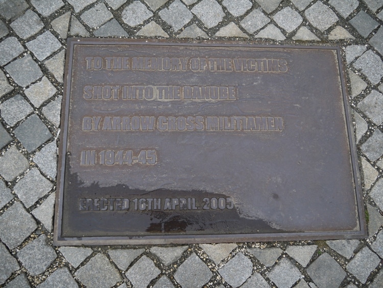 Shoes On The Danube Plaque, Budapest