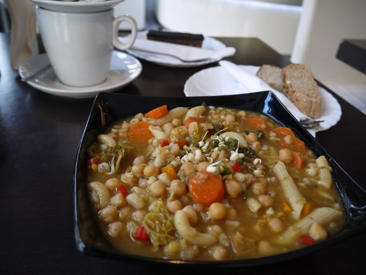 Bean Stew At Upcafe, Split, Croatia