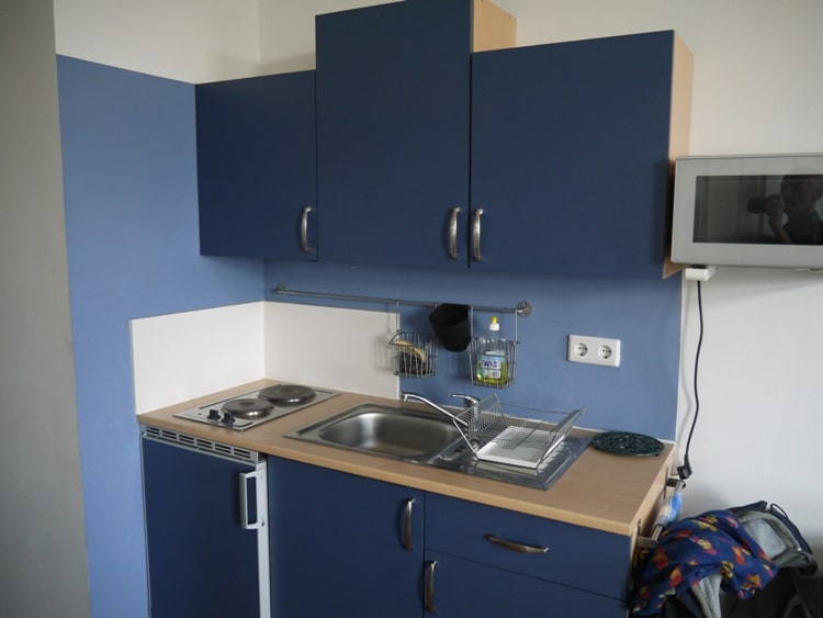 Kitchen At Airbnb Apartment In Vienna