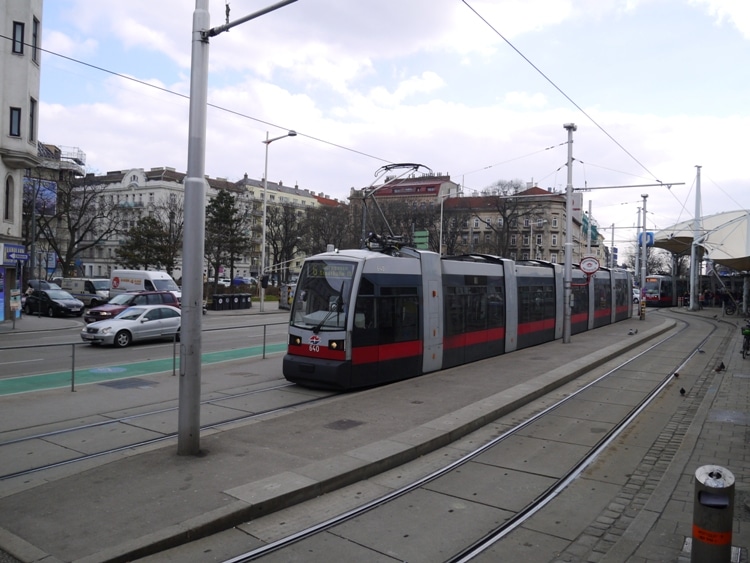 A Tram In Vienna