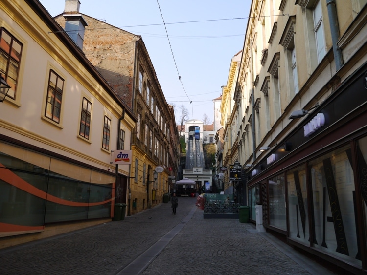 Funicular To Upper Town, Zagreb