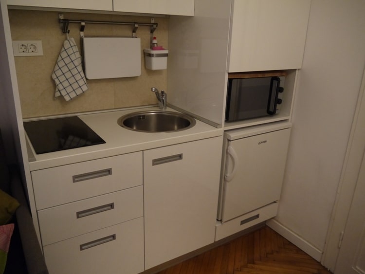 Kitchen At Zagreb Center Apartments