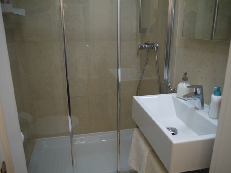 Modern Bathroom At Zagreb Center Apartments